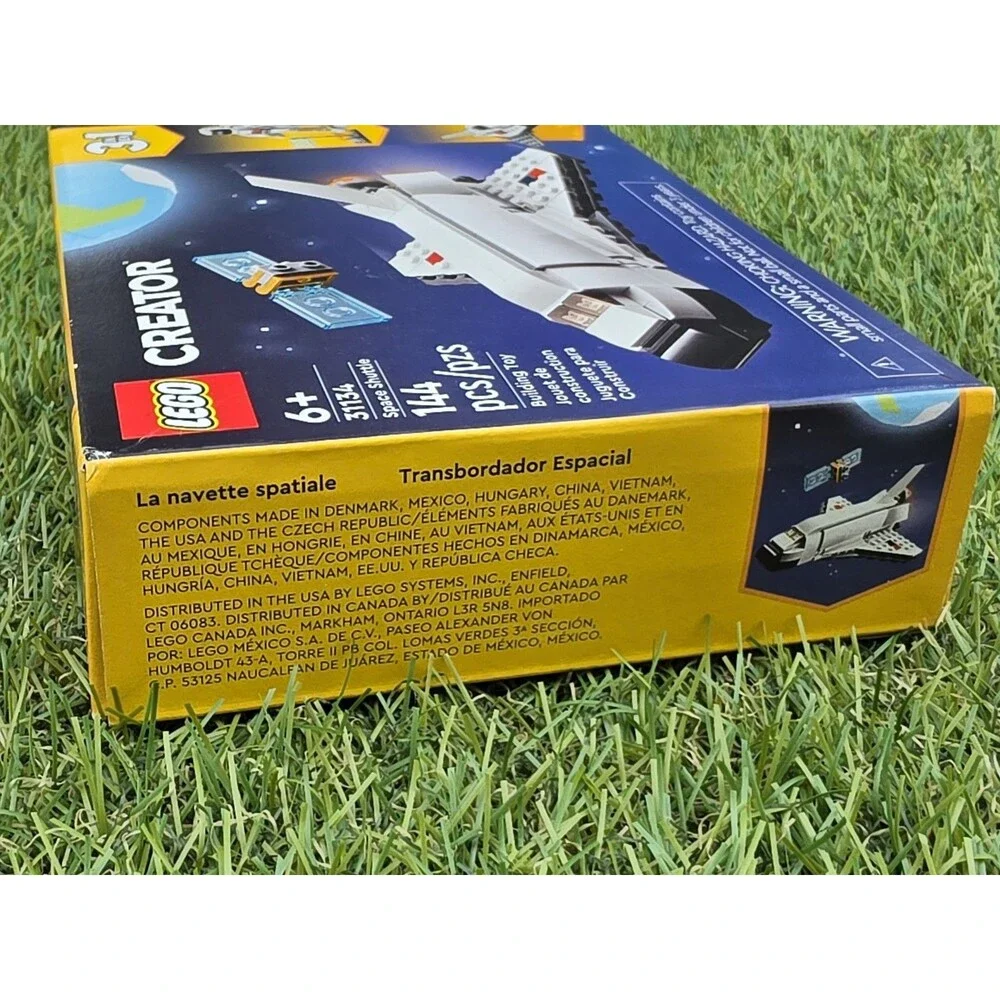 LEGO 31134 Creator 3 In 1 Space Shuttle Building Toy Set 144 Pieces For 6+ Ages